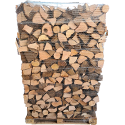  	Palette de bois de chauffage sec en 30 cm 