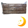 Packaging Briquette bois compressé longue durée pour la nuit