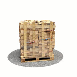 Bois de chauffage 25 cm - 1,2 m3 - 2 stères - vue 3D 0°