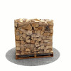 Bois de chauffage 25 cm - 1,2 m3 - 2 stères - vue 3D 90°