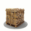 Bois de chauffage 25 cm - 1,2 m3 - 2 stères - vue 3D 135°
