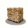 Bois de chauffage 25 cm - 1,2 m3 - 2 stères - vue 3D 225°