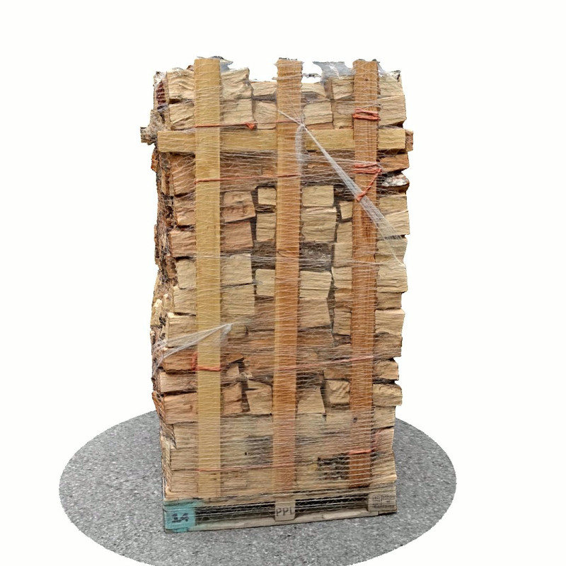 Bois de chauffage sec 30 cm - 2 m3 - 3 stères - vue 3D 0°
