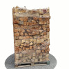 Bois de chauffage sec 30 cm - 2 m3 - 3 stères - vue 3D 90°