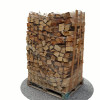 Bois de chauffage sec 30 cm - 2 m3 - 3 stères - vue 3D 225°