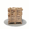 Bois de chauffage 33 cm - 1,2 m3 - 1,7 stères - vue 3D 180°