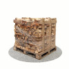 Bois de chauffage 33 cm - 1,2 m3 - 1,7 stères - vue 3D 225°