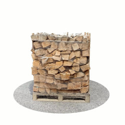 Bois de chauffage 40 cm - 1,2 m3 - 1,65 stères - vue 3D 0°