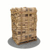 Bois de chauffage sec 40 cm - 2 m3 - 2,7 stères - vue 3D 315°