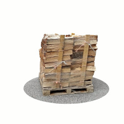 Bois de chauffage 50 cm - 1,2 m3 - 1,5 stères - vue 3D 0°