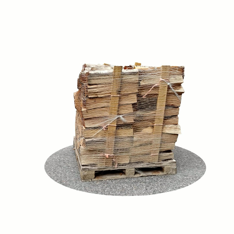 Bois de chauffage 50 cm - 1,2 m3 - 1,5 stères - vue 3D 0°