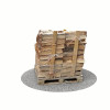 Bois de chauffage 50 cm - 1,2 m3 - 1,5 stères - vue 3D 0°