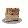 Bois de chauffage 50 cm - 1,2 m3 - 1,5 stères - vue 3D 90°