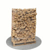 Bois de chauffage sec 50 cm - 2 m3 - 2,5 stères - vue 3D 270°