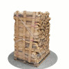 Bois de chauffage sec 50 cm - 2 m3 - 2,5 stères - vue 3D 315°